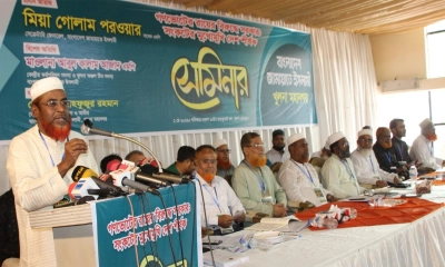 গণভোটের রায় অস্বীকার করে দেশকে সংকটে ঠেলে দিচ্ছে সরকার : মিয়া গোলাম পরওয়ার