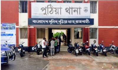 পুঠিয়ায় ফের মহাসড়কে ডাকাতি, ১৯ মহিষবোঝাই ট্রাক লুট