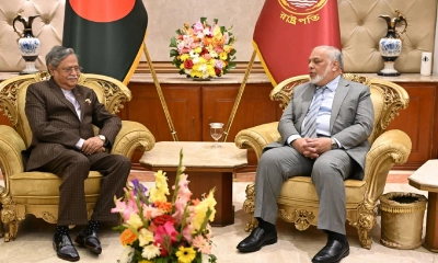 রাষ্ট্রপতির সঙ্গে নতুন প্রধান বিচারপতির সাক্ষাৎ