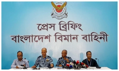 রাজধানী থেকে জঙ্গিবিমান ঘাঁটি সরানোর পরিকল্পনা নেই: বিমানবাহিনী