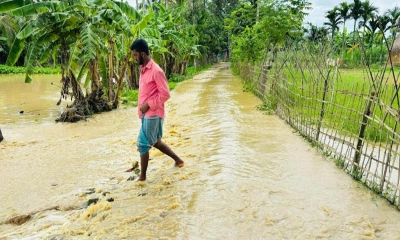 বাঘাইছড়ির নিম্নাঞ্চল প্লাবিত, ২ হাজার মানুষ পানিবন্দি