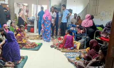 রাঙামাটি সদর হাসপাতাল: ১০০ বেডে চলছে ২৫০ রোগীর সেবা