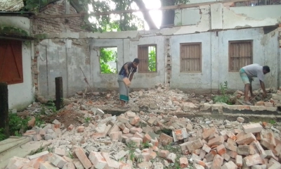 চারটি সরকারি স্থাপনা নিলামে বিক্রির অনুমতি থাকলেও সেখানে পাঁচটি স্থাপনা ভেঙে ফেলার অভিযোগ। ছবি- রূপালী বাংলাদেশ