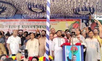 বিএনপির জাতীয় নির্বাহী কমিটির সদস্য ও জেলা বিএনপির সাবেক সভাপতি আলী নেওয়াজ মাহমুদ খৈয়ম। ছবি- রূপালী বাংলাদেশ