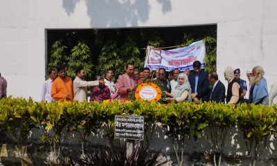 রাজবাড়ীতে সাহিত্য সম্রাট মীর মশাররফ হোসেনের ১৭৮তম জন্মবার্ষিকী উদযাপন