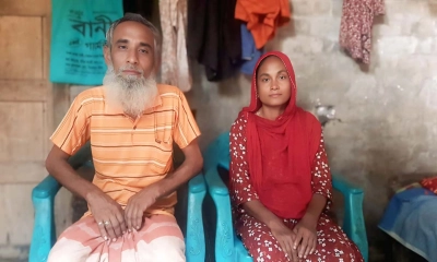 ধ্বংসস্তূপ থেকে বেঁচে ফিরেও জীবনযুদ্ধে হারতে বসেছেন ময়না
