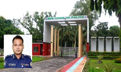 সারদা পুলিশ একাডেমি থেকে পালিয়েছেন ডিআইজি এহসানুল