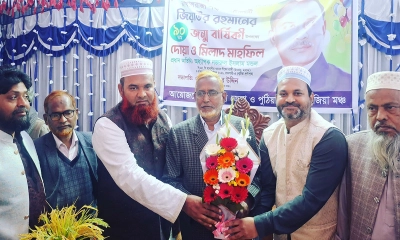 রাজশাহী-৫ : নির্বাচনি লড়াই পেরিয়ে বিএনপি সাংসদকে জামায়াত প্রার্থীর শুভেচ্ছা