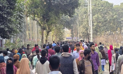 রাবির ‘এ’ ইউনিটের ভর্তি পরীক্ষা সম্পন্ন, দুজনের পরীক্ষা বাতিল