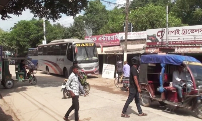 রাজশাহীসহ ৩ জেলায় আজও বাস চলাচল বন্ধ