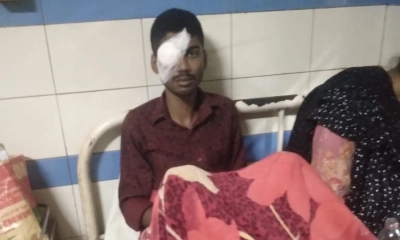 শিক্ষার্থী রাকিবুল ইসলাম রেদোয়ান হাসপাতালে। ছবি- রূপালী বাংলাদেশ শিক্ষার্থী রাকিবুল ইসলাম রেদোয়ান হাসপাতালে। ছবি- রূপালী বাংলাদেশ