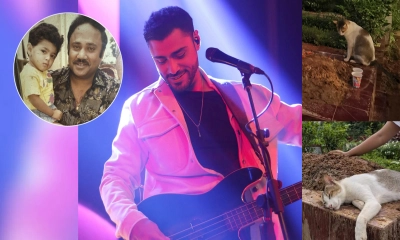 জসিম ও রাতুলের কবরের পাশে নিঃশব্দ প্রহরী এক বিড়াল