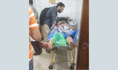 সিরাজদিখানে দুর্বৃত্তের গুলিতে গুলিবিদ্ধ যুবক