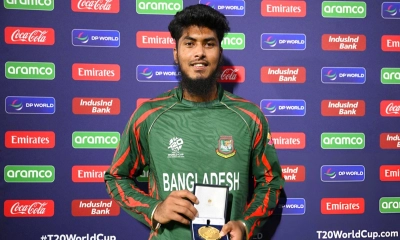 আইসিসি থেকে সুখবর পেলেন রিশাদ হোসেন