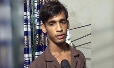 আটক রবিন সরদার। ছবি- সংগৃহীত