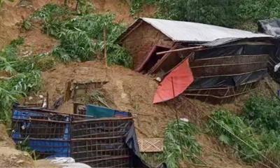 রোহিঙ্গা ক্যাম্পে পাহাড়ধসে ৬ শিক্ষার্থীর মৃত্যু