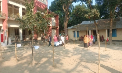 ভূঞাপুরে উৎসবমুখর পরিবেশে চলছে ভোটগ্রহণ, ভোটার উপস্থিতি কম
