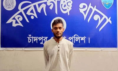 চাঁদপুরে গৃহবধূকে দলবদ্ধ ধর্ষণ, প্রধান আসামি গ্রেপ্তার