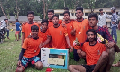 এম.এ জলিল চেয়ারম্যান স্মৃতি ফুটবল টুর্নামেন্টের ফাইনাল অনুষ্ঠিত