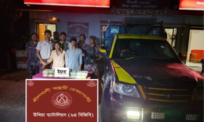 কক্সবাজারে মাছবোঝাই পিকআপে বিপুল ইয়াবাসহ আটক ২
