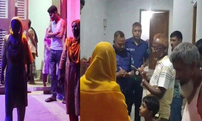 নওগাঁয় চাঁদা না পেয়ে বাড়িতে ককটেল হামলার অভিযোগ