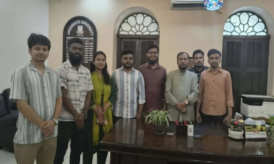 সবাইকে সঙ্গে নিয়েই বিশ্ববিদ্যালয়কে এগিয়ে নিতে চাই : জবি উপাচার্য