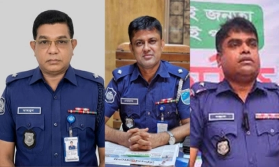নারায়ণগঞ্জে তিন থানায় ওসি পদায়ন