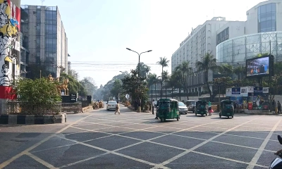শাহবাগ ও ইন্টারকন্টিনেন্টাল এলাকায় পুলিশের বাড়তি নিরাপত্তা