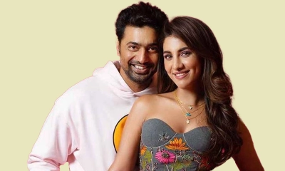 দেব ও রুক্মিণী মৈত্র। ছবি - সংগৃহীত