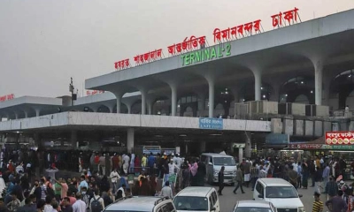 শাহজালাল বিমানবন্দরে দুই দিন ভিজিটর প্রবেশ নিষিদ্ধ