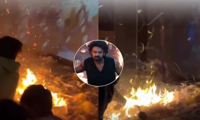 শুটিং চলাকালীন প্রভাসের ‘ফৌজি’ সিনেমা সেটে আগুন!