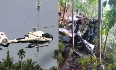 ইন্দোনেশিয়ায় হেলিকপ্টার বিধ্বস্ত, সব আরোহীর মৃত্যু