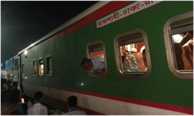 স্বামীর হাত ধরে ট্রেনে ওঠার সময়  ছিটকে পড়ে স্ত্রীর মৃত্যু