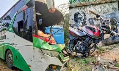 কক্সবাজারে বাসের ধাক্কায় দুই মোটরসাইকেল আরোহী নিহত