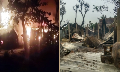 নারী সংক্রান্ত বিরোধে কুমিল্লায় দুই গ্রামের সংঘর্ষ, অগ্নিসংযোগ-লুটপাট