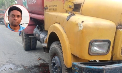 সিরাজগঞ্জে ট্যাঙ্ক লরির ধাক্কায় পল্লি চিকিৎসক নিহত