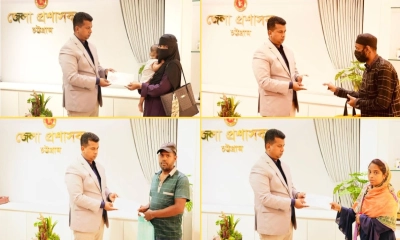 চট্টগ্রামের ডিসির সহায়তায় বিয়ের পিঁড়িতে চার কন্যা