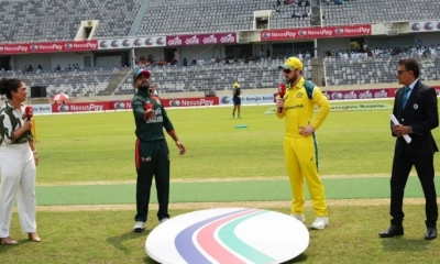 টস জিতে ব্যাটিংয়ে বাংলাদেশ