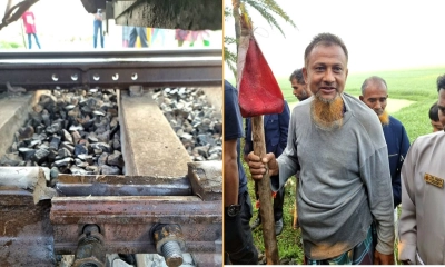 দিনমজুরের বুদ্ধিমতায় বেঁচে গেল ট্রেনের কয়েক শ যাত্রী