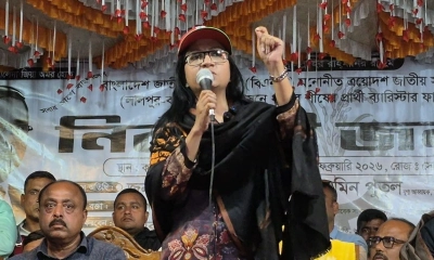 নতুন বাংলাদেশের পথে স্পিড ব্রেকার হলে মানুষ ক্ষমা করবে না : পুতুল