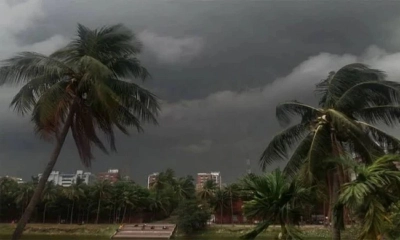 দুপুরের মধ্যে যেসব জেলায় ৬০ কিমি বেগে ঝড়ের শঙ্কা