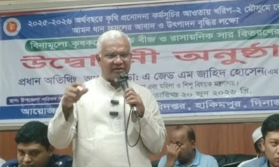 ঝড়ে ক্ষতিগ্রস্তদের জন্য হিলিতে ৯৮ কোটি টাকার ক্ষতিপূরণ বরাদ্দ : সমাজকল্যাণমন্ত্রী