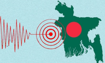 দেশে ৪ মাত্রার ভূমিকম্প, উৎপত্তি নারায়ণগঞ্জে