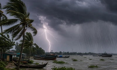 দুপুরের মধ্যে যেসব অঞ্চলে ঝড়-বৃষ্টির সর্ম্ভাবনা