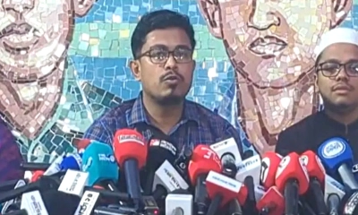 শিক্ষার্থীদের ভয় দেখানো হচ্ছে, এই হুমকির রাজনীতি চলবে না : ডাকসু ভিপি