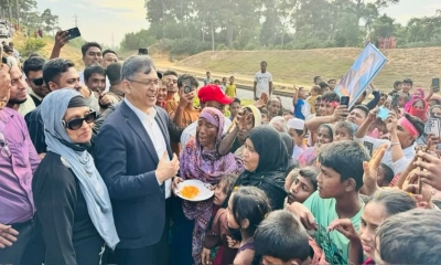 নিজ নির্বাচনি এলাকায় সালাহউদ্দিন, দিনভর প্রচারণা ও জনসভা