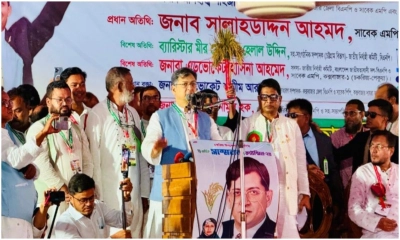 আ.লীগের রাজনৈতিক মৃত্যু হয়েছে: সালাহউদ্দিন আহমদ