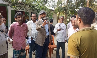গুপ্তচক্র নির্বাচন বানচালের ষড়যন্ত্র করছে : বিএনপি প্রার্থী শামীম