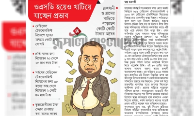 অবৈধ সম্পদে স্বাস্থ্য ভারী স্বাস্থ্যের শামিউল সাদীর
