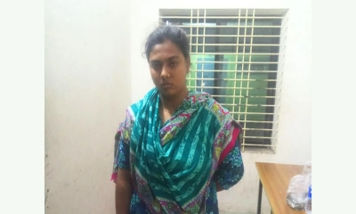 দিনাজপুরে মাদক সম্রাজ্ঞী সাথী গ্রেপ্তার